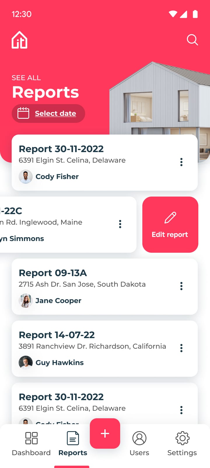 Report list
