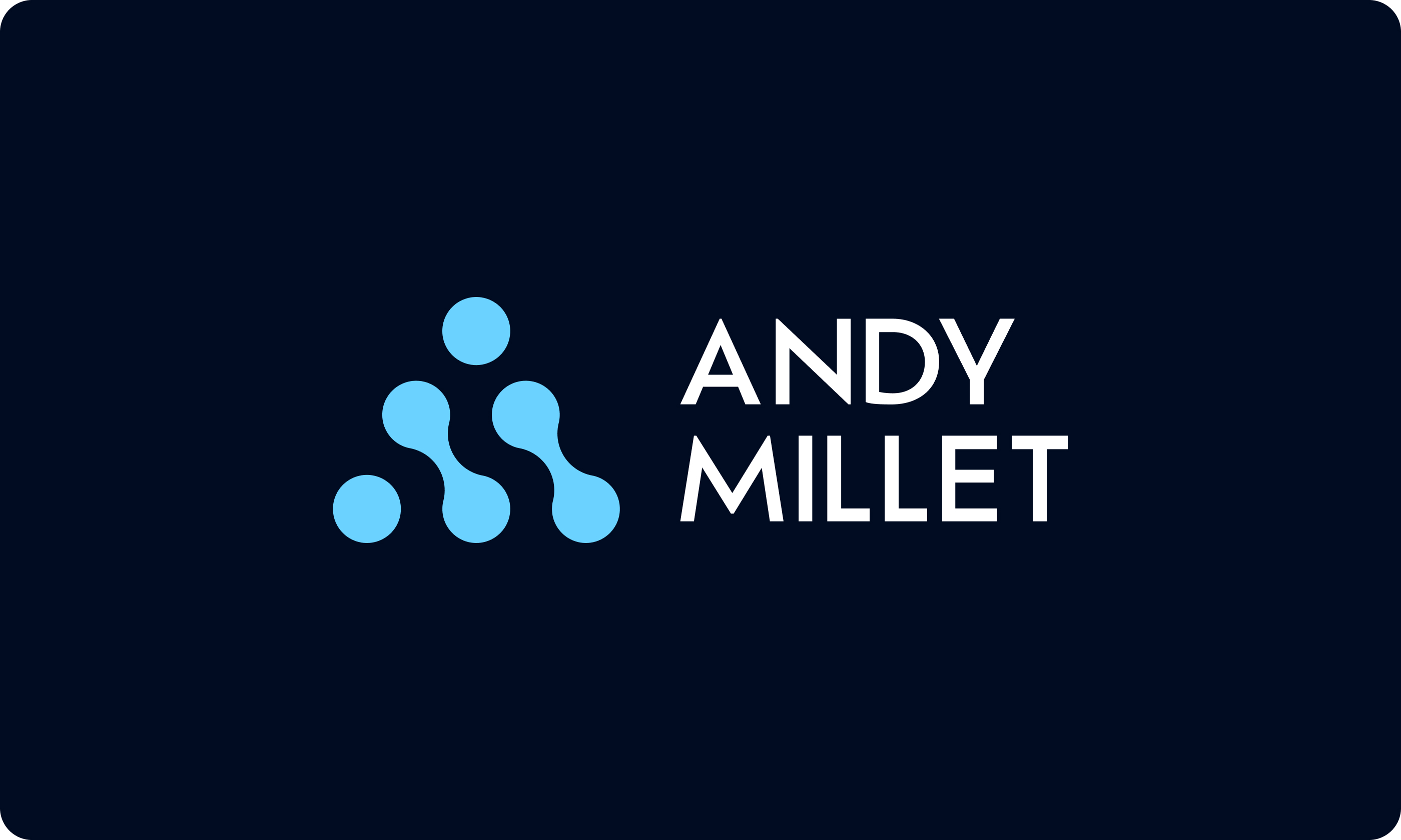Andy Millet homepage hero